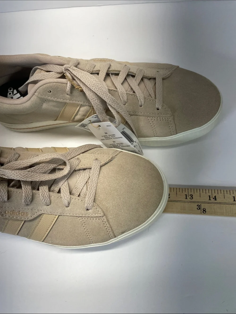 adidas skateboard Men's Beige Suede Low-Top Sneakers